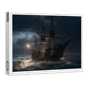raxxa Premium-Puzzle: Stürmiche Nacht