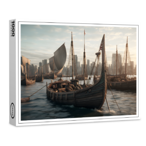 raxxa Premium-Puzzle: row row row your boat