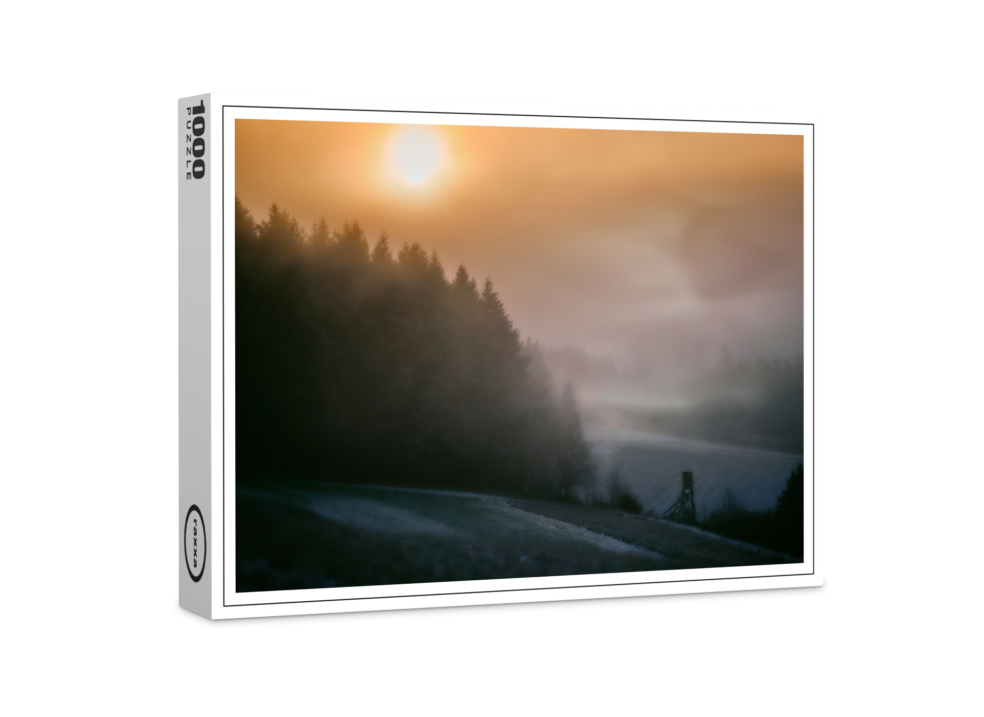 raxxa Premium-Puzzle: Ein Eifelmorgen