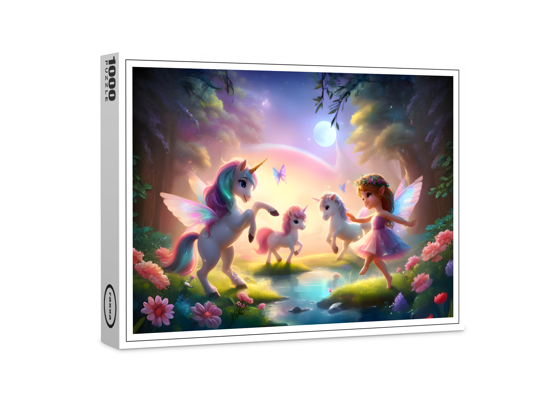 raxxa Premium-Puzzle: Mondtanz