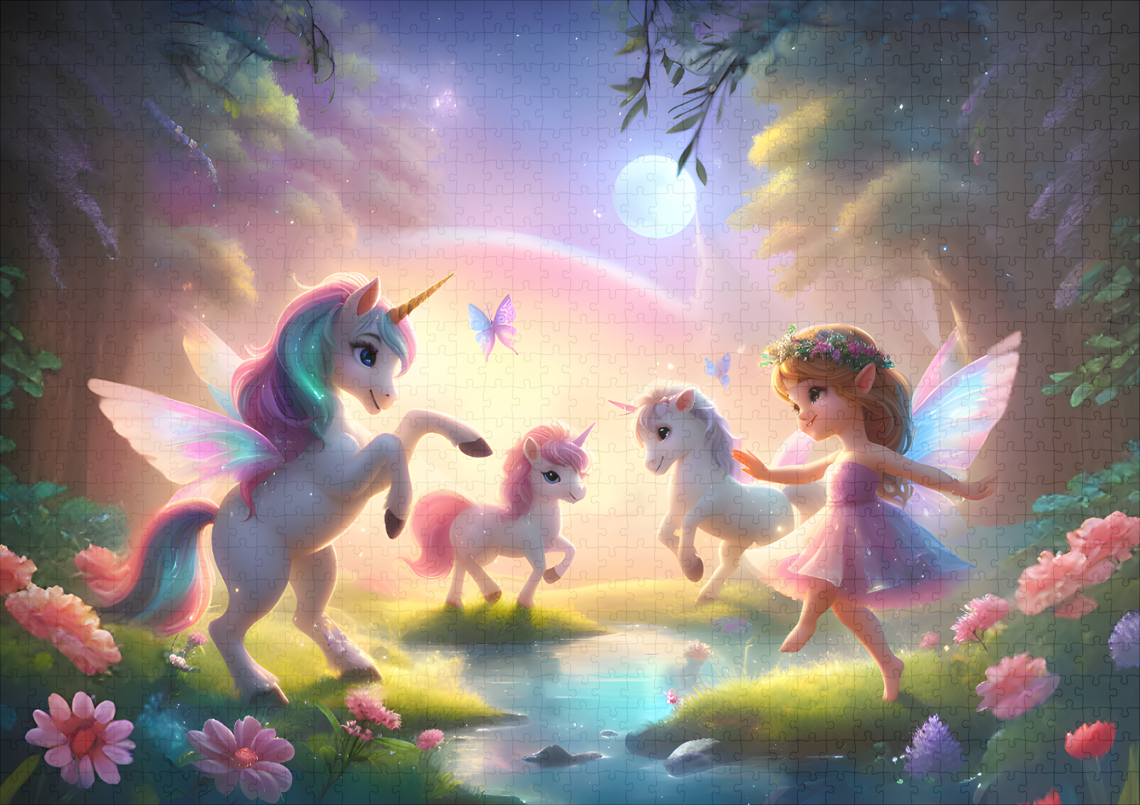 raxxa Premium-Puzzle: Mondtanz – Image 2