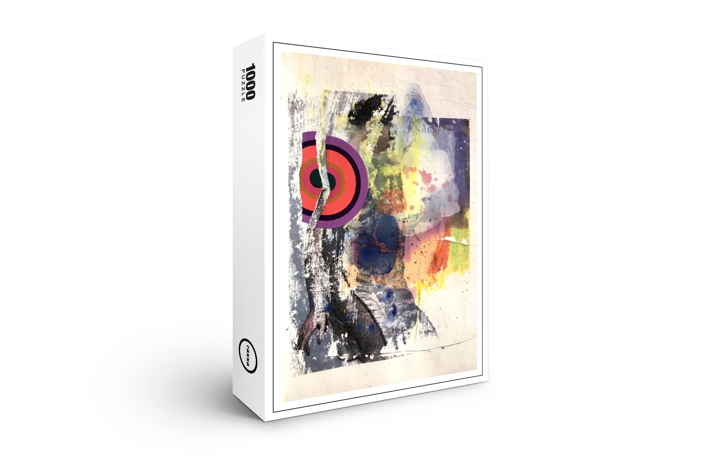 raxxa Premium-Puzzle: Bunter Kreis