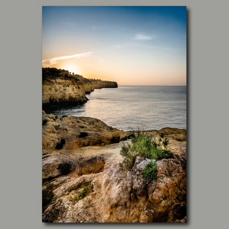 Poster: 02 Sonnenaufgang an der Algarve - Portugal