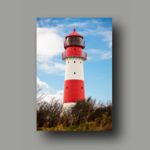 Poster: Leuchtturm in dünen