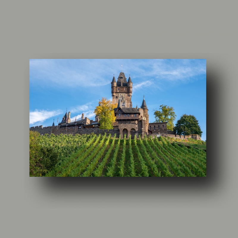 Poster: Burg Cochem bei der Mosel