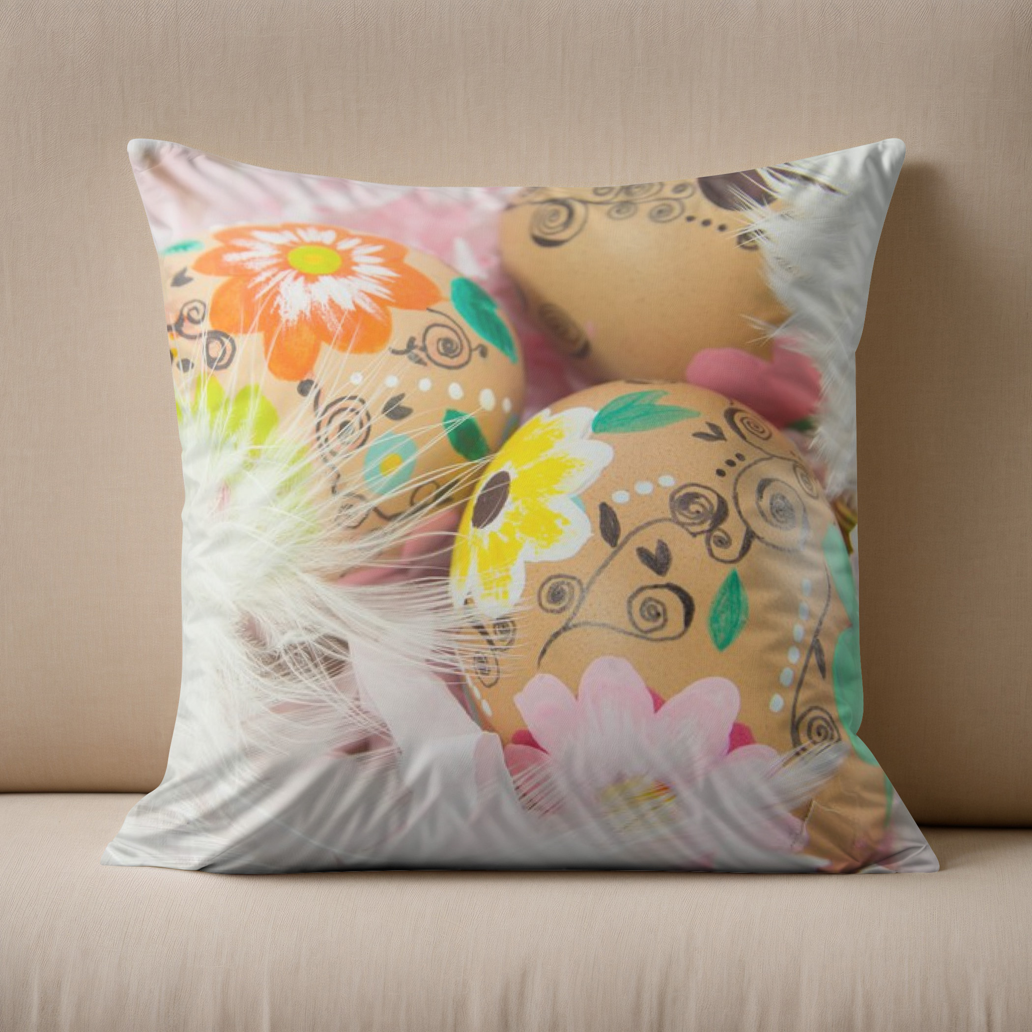 Kissen: Ostereier – Bild 3