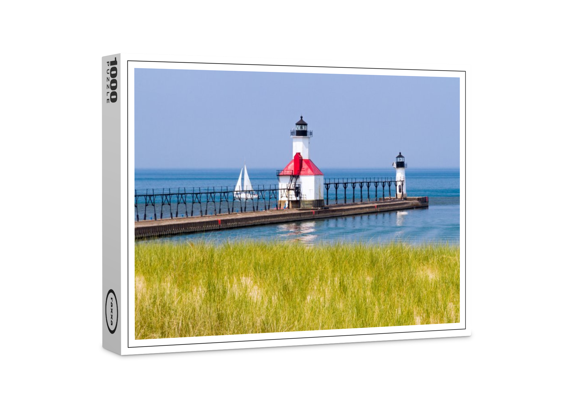 raxxa Premium-Puzzle: St. Joseph, Michigan Leuchttürme
