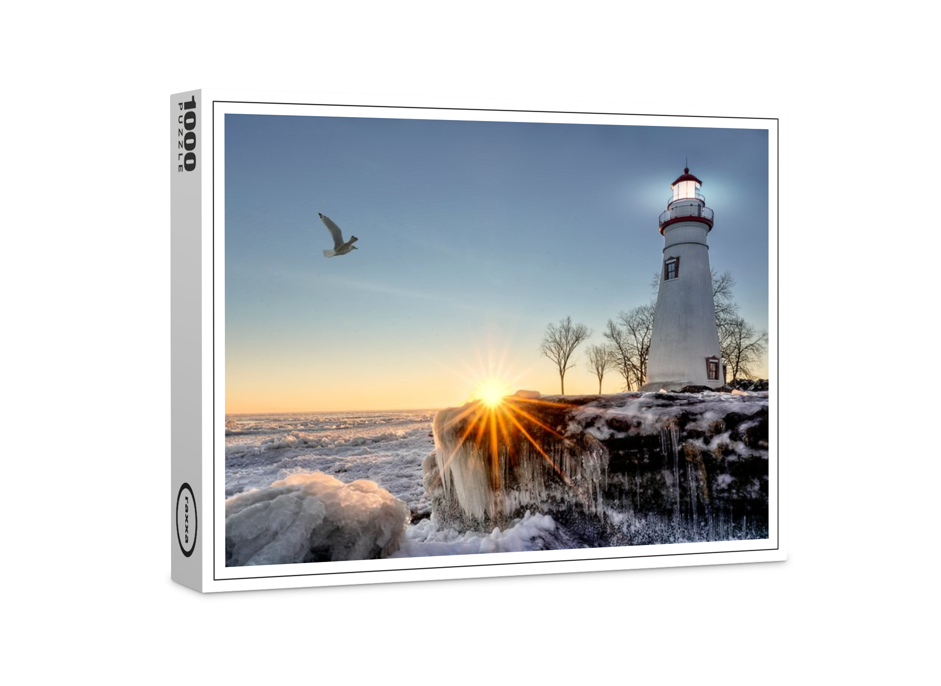 raxxa Premium-Puzzle: Marblehead Leuchtturm