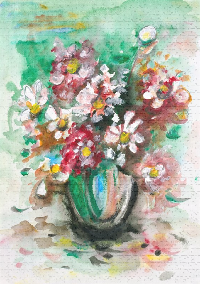 raxxa Premium-Puzzle: Sommerstrauß - immagine 2