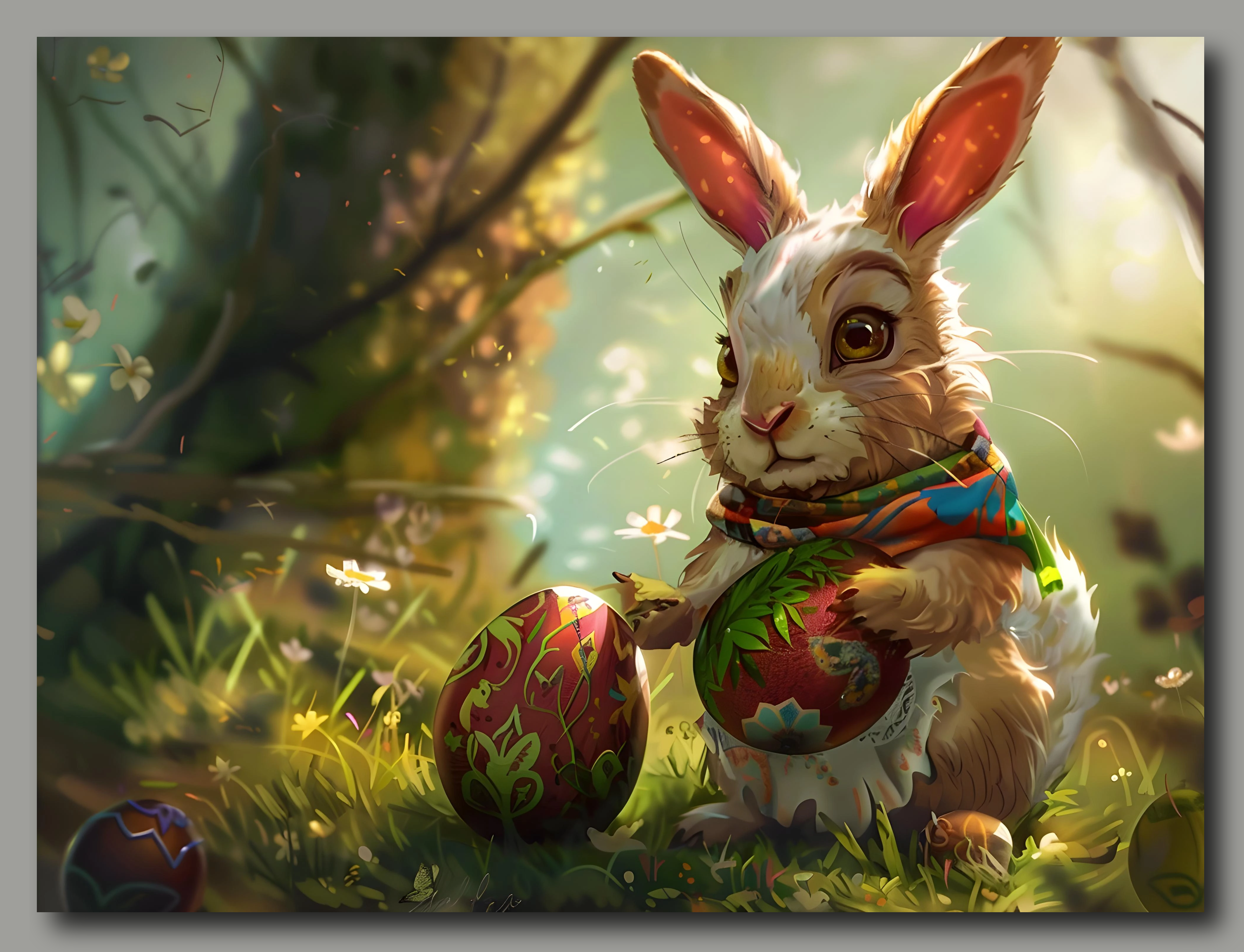 raxxa Premium-Tischset: Osterfreund