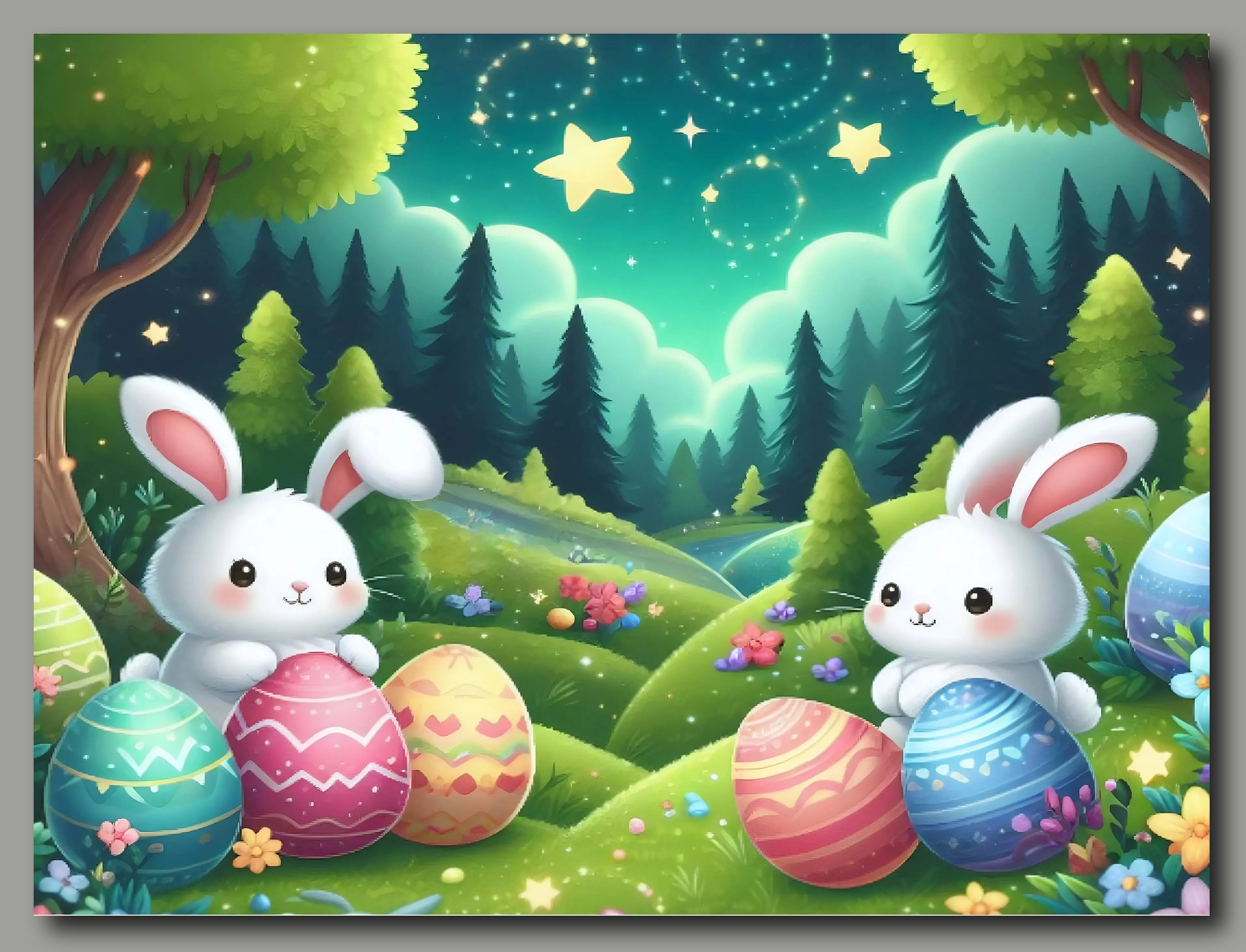 raxxa Premium-Tischset: Osterfreude #5