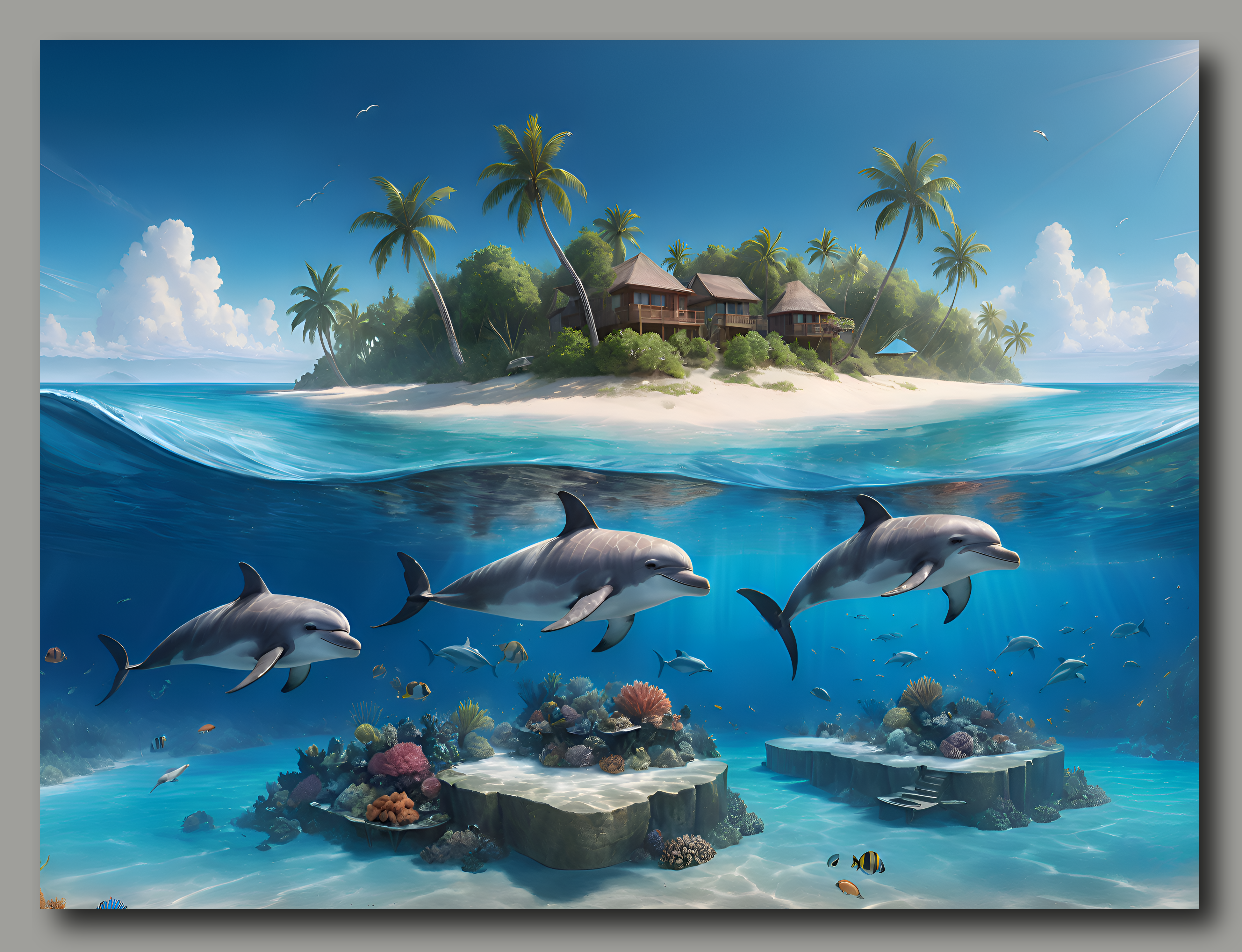 raxxa Premium-Tischset: Paradies