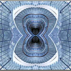 raxxa Premium-Tischset: Abstract Roundstairs