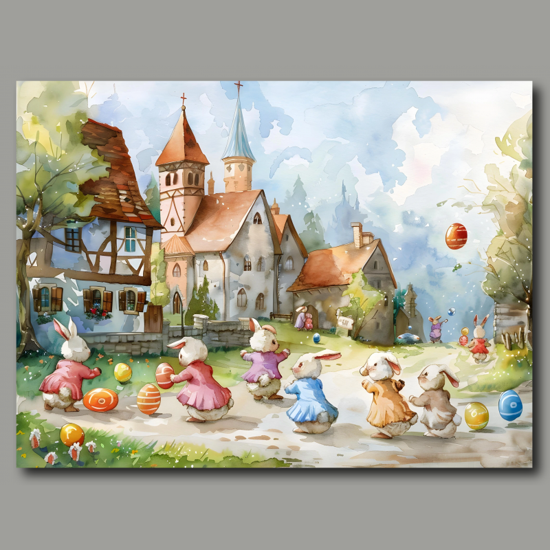 Poster: Familie Kuschelwuschel