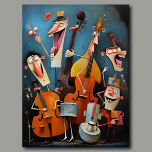 Poster: Whimsical Band 1