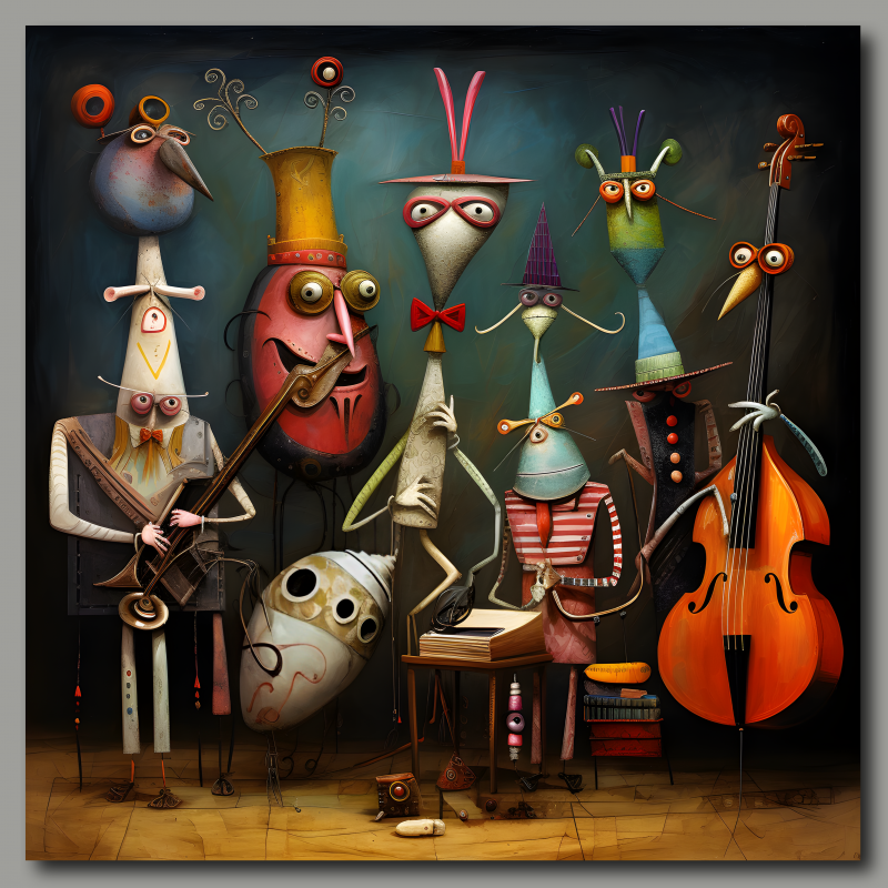 Poster: Whimsical Band 7