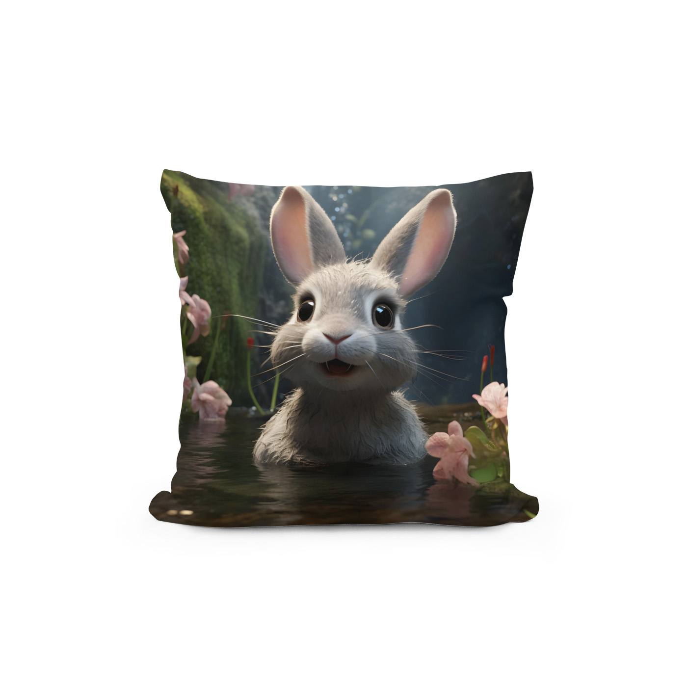 Kissen: Wasser Hase - immagine 3