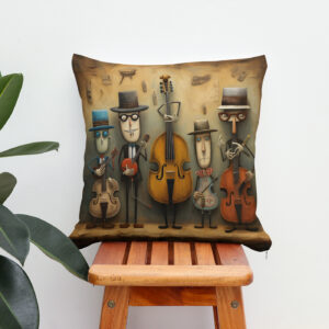 Kissen: Whimsical Country  Western Band 2