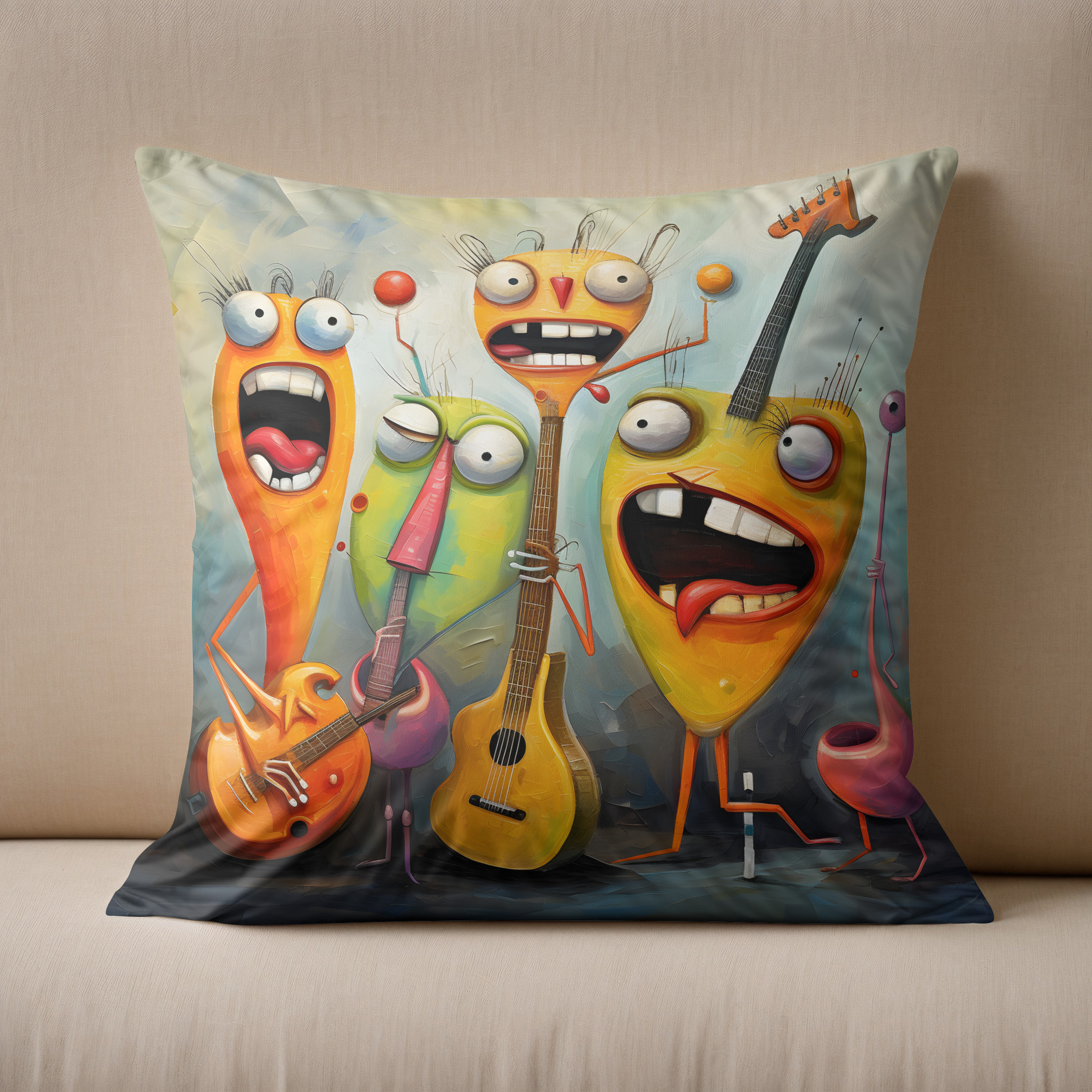 Kissen: Whimsical Hard Rock Band 4