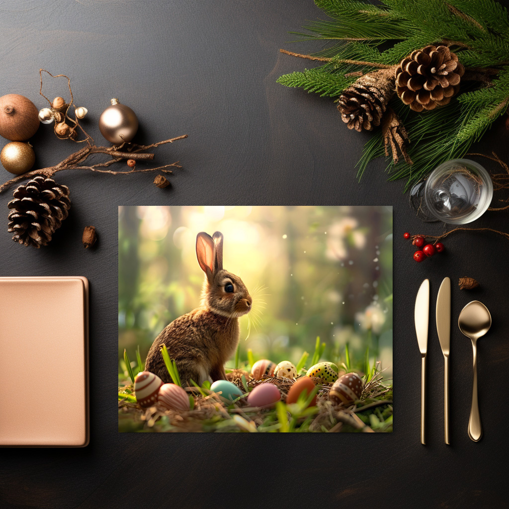 raxxa Premium-Tischset: Osterhase Zauberpfote - Image 4