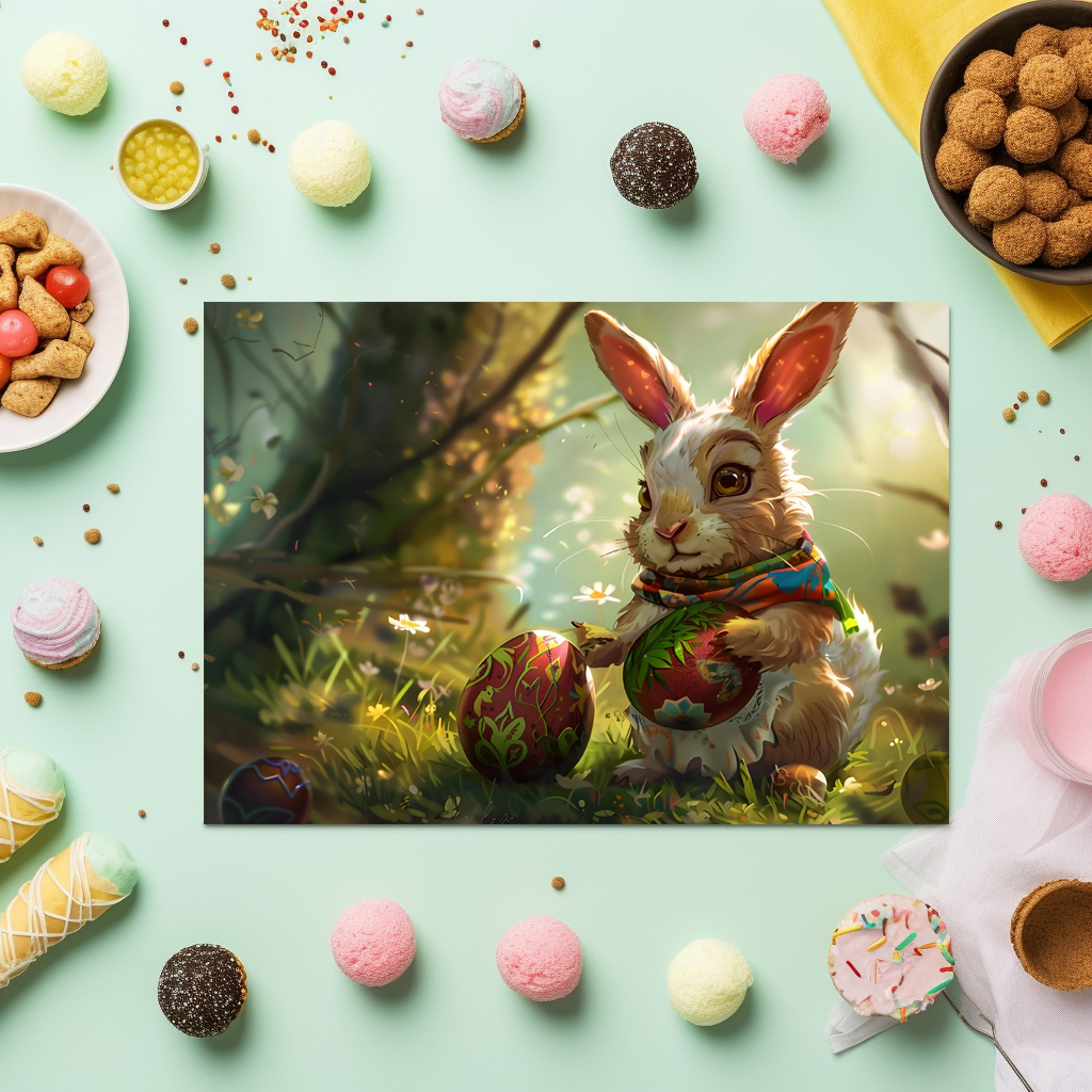 raxxa Premium-Tischset: Osterfreund - immagine 4