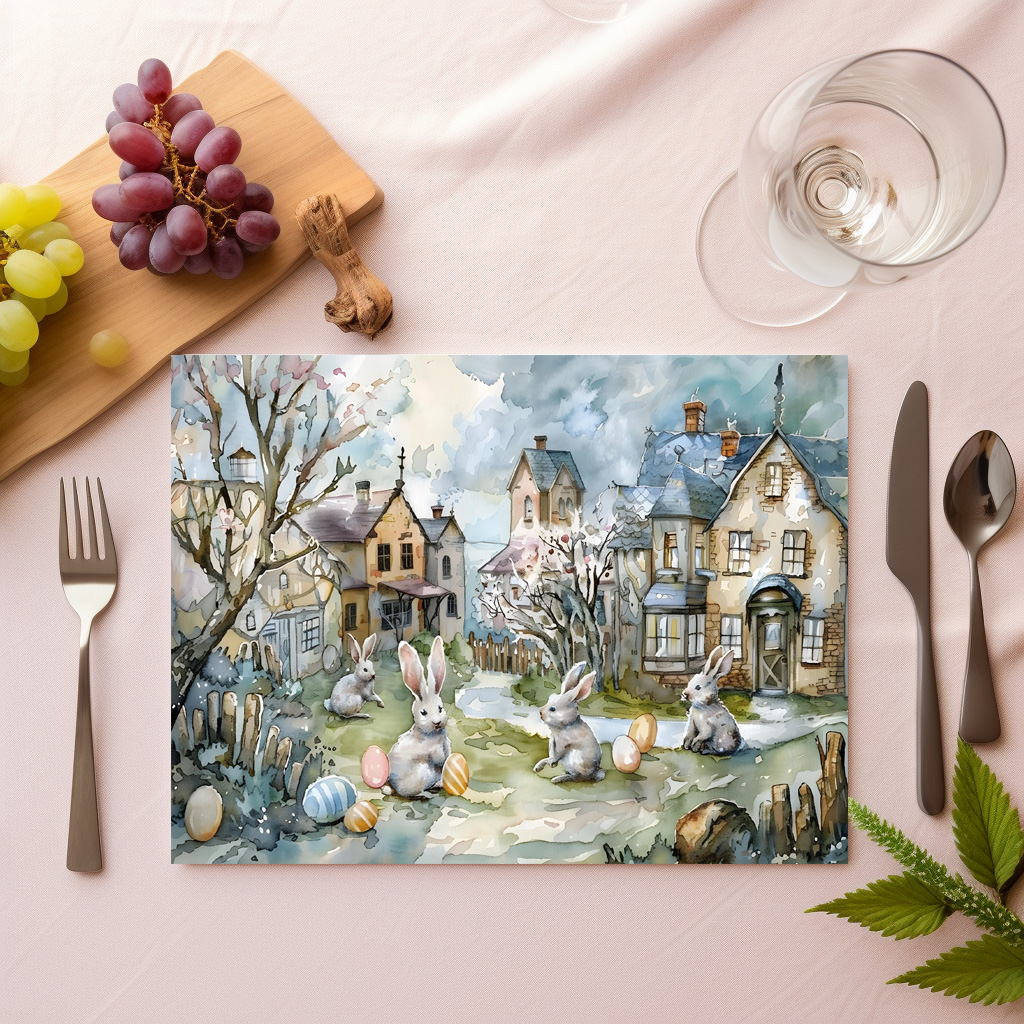 raxxa Premium-Tischset: Familie Knabberzahn - Imagen 4