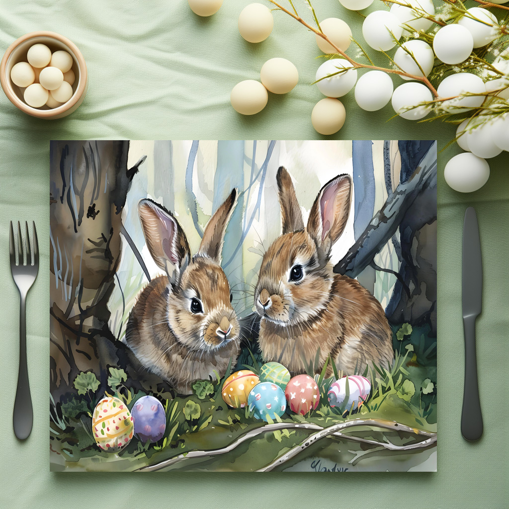 raxxa Premium-Tischset: Das Grasflitzer Paar - Image 4