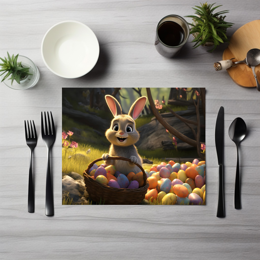 raxxa Premium-Tischset: Bunti der Osterhase - immagine 5