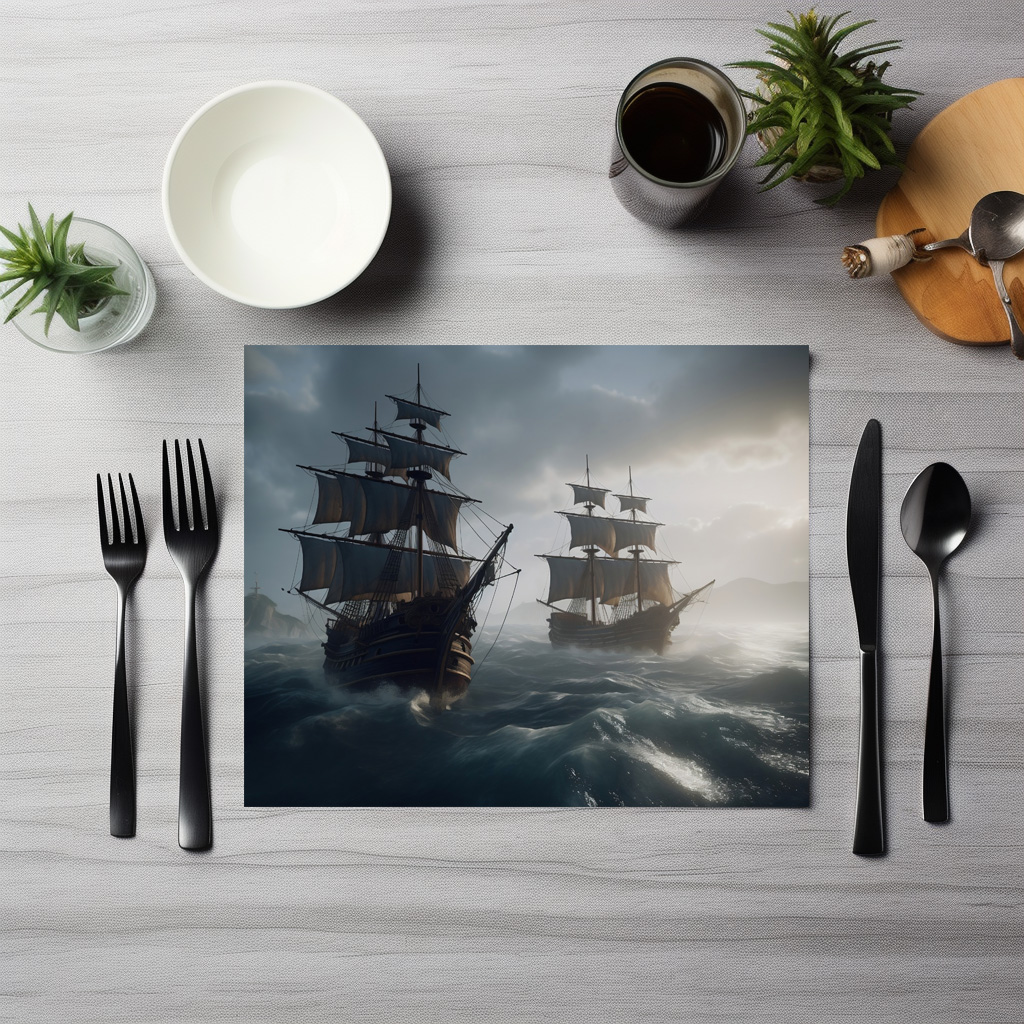 raxxa Premium-Tischset: Spooky Pirates