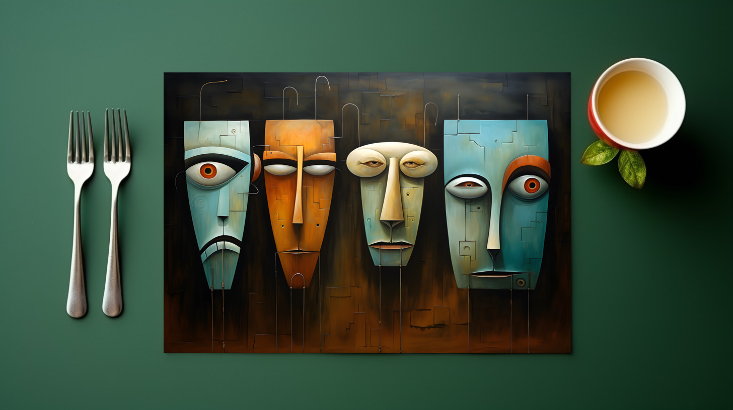 raxxa Premium-Tischset: Whimsical apathetic 1 – Bild 2