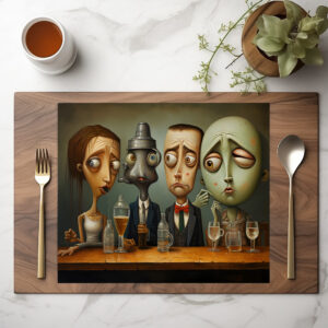raxxa Premium-Tischset: Whimsical Drink Drunk 8