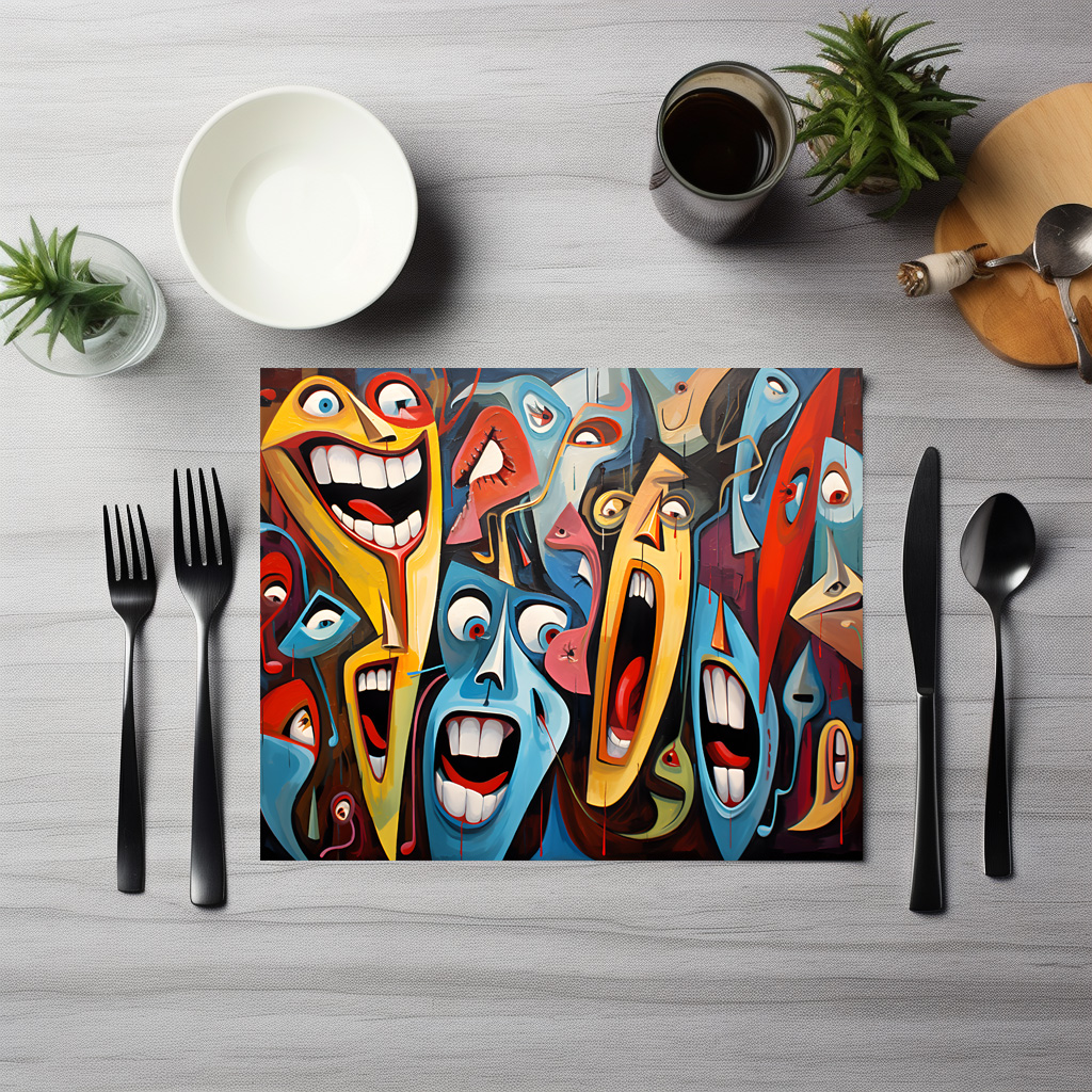 raxxa Premium-Tischset: Whimsical Fear Concert Emotional 2 - immagine 5