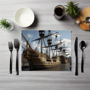 raxxa Premium-Tischset: Wasser Taxi