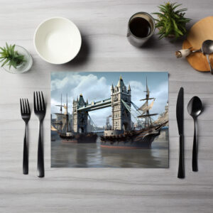 raxxa Premium-Tischset: Schips in London
