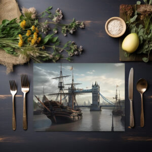 raxxa Premium-Tischset: Watch the Bridge