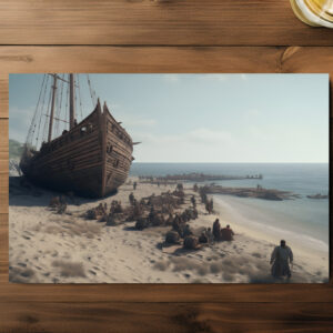 raxxa Premium-Tischset: Pirates Stranded