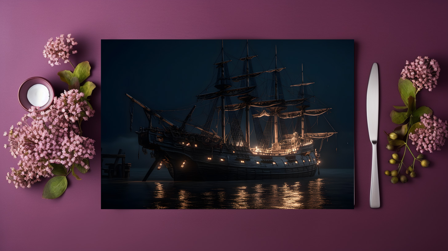 raxxa Premium-Tischset: Licht aus – Image 2
