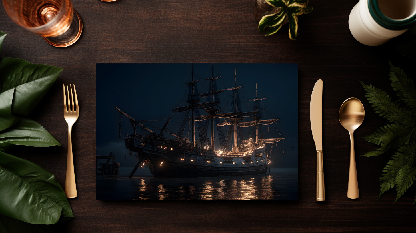 raxxa Premium-Tischset: Licht aus – Image 3