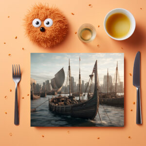 raxxa Premium-Tischset: row row row your boat