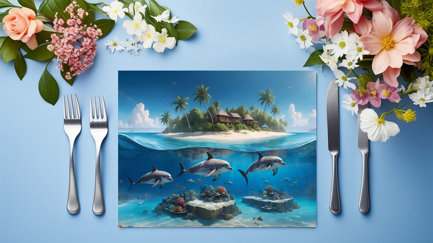 raxxa Premium-Tischset: Paradies - immagine 4