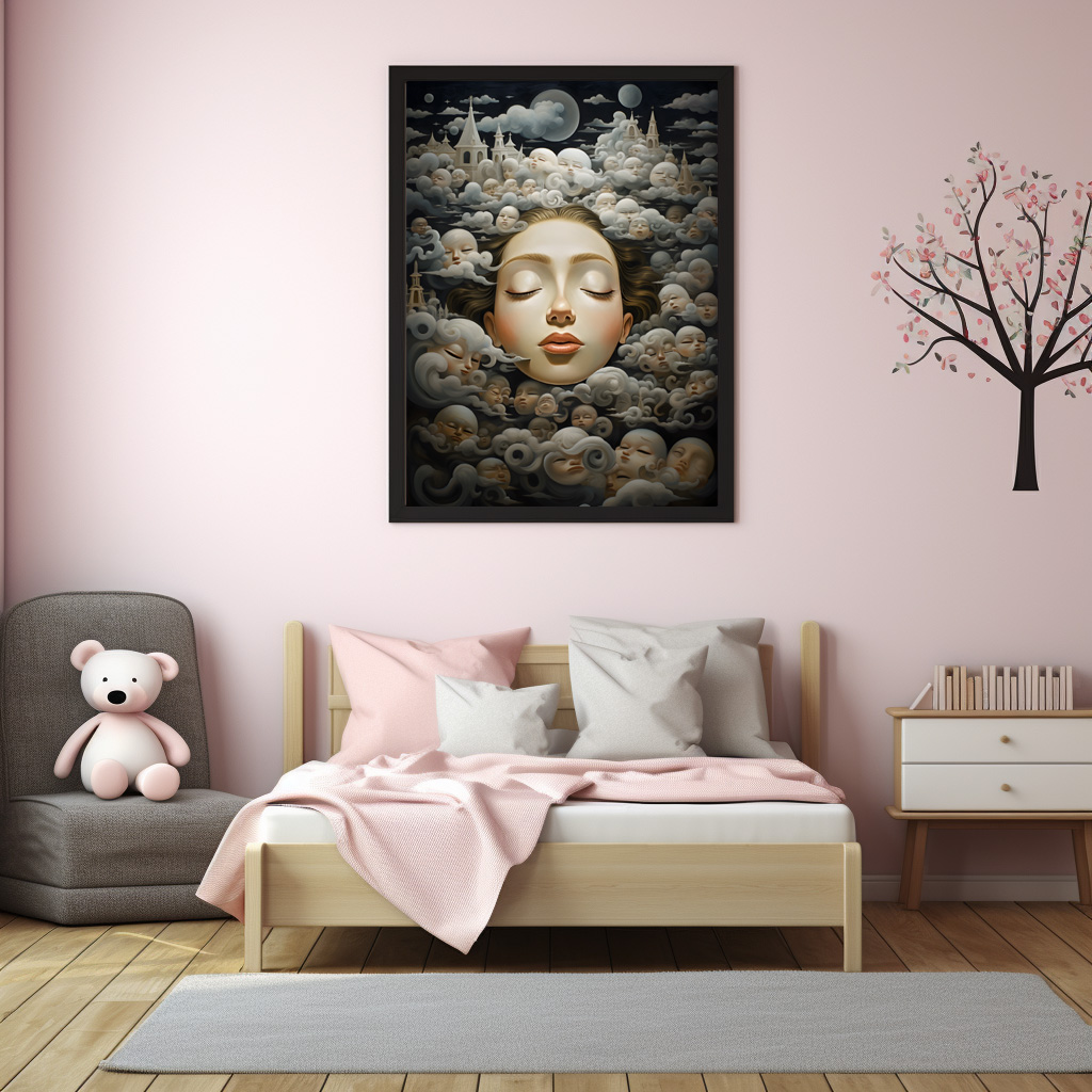 Poster: Whimsical Falling asleep 3 - Imagen 4