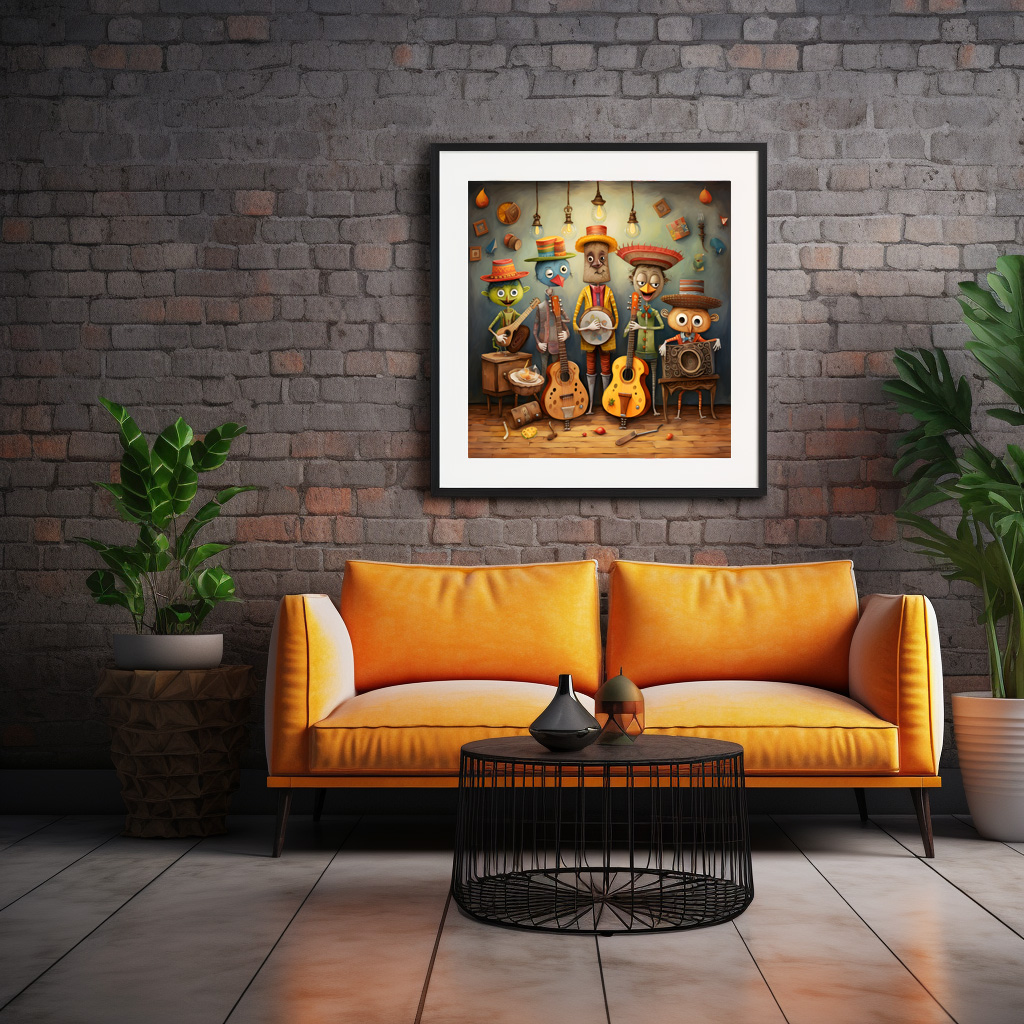 Poster: Whimsical Country Western Band 1 - immagine 3