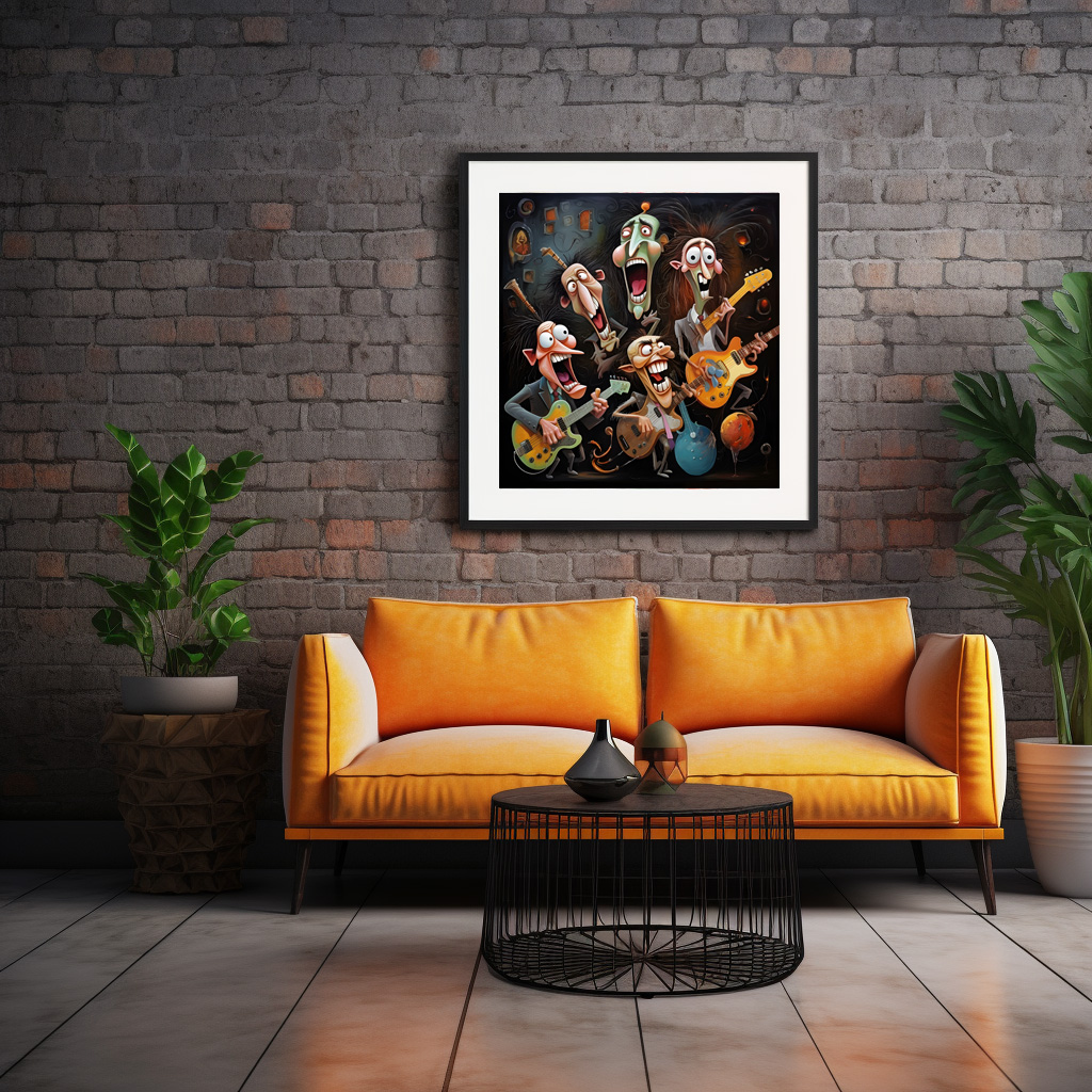 Poster: Whimsical Hard Rock Band 3 - Imagen 4