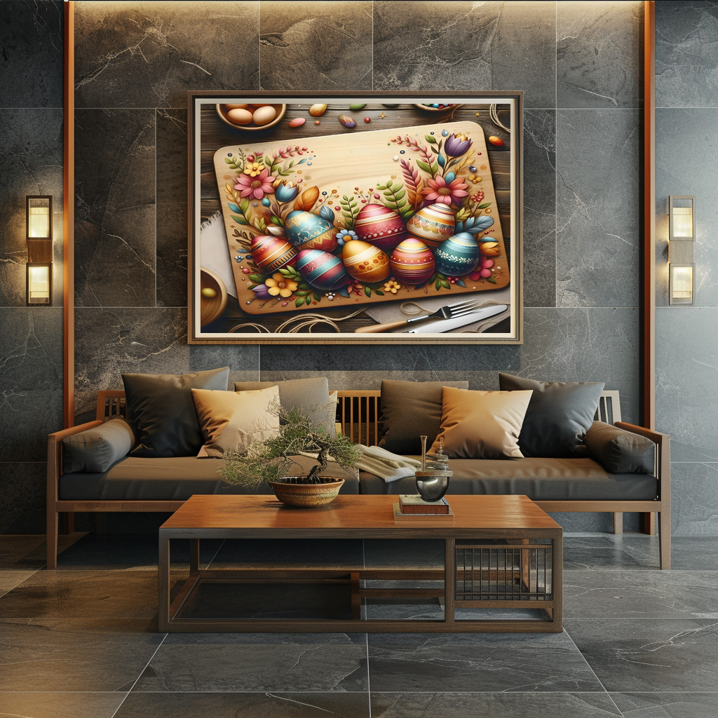 Poster: stilvolles Tischset Ostern #3 – Image 4