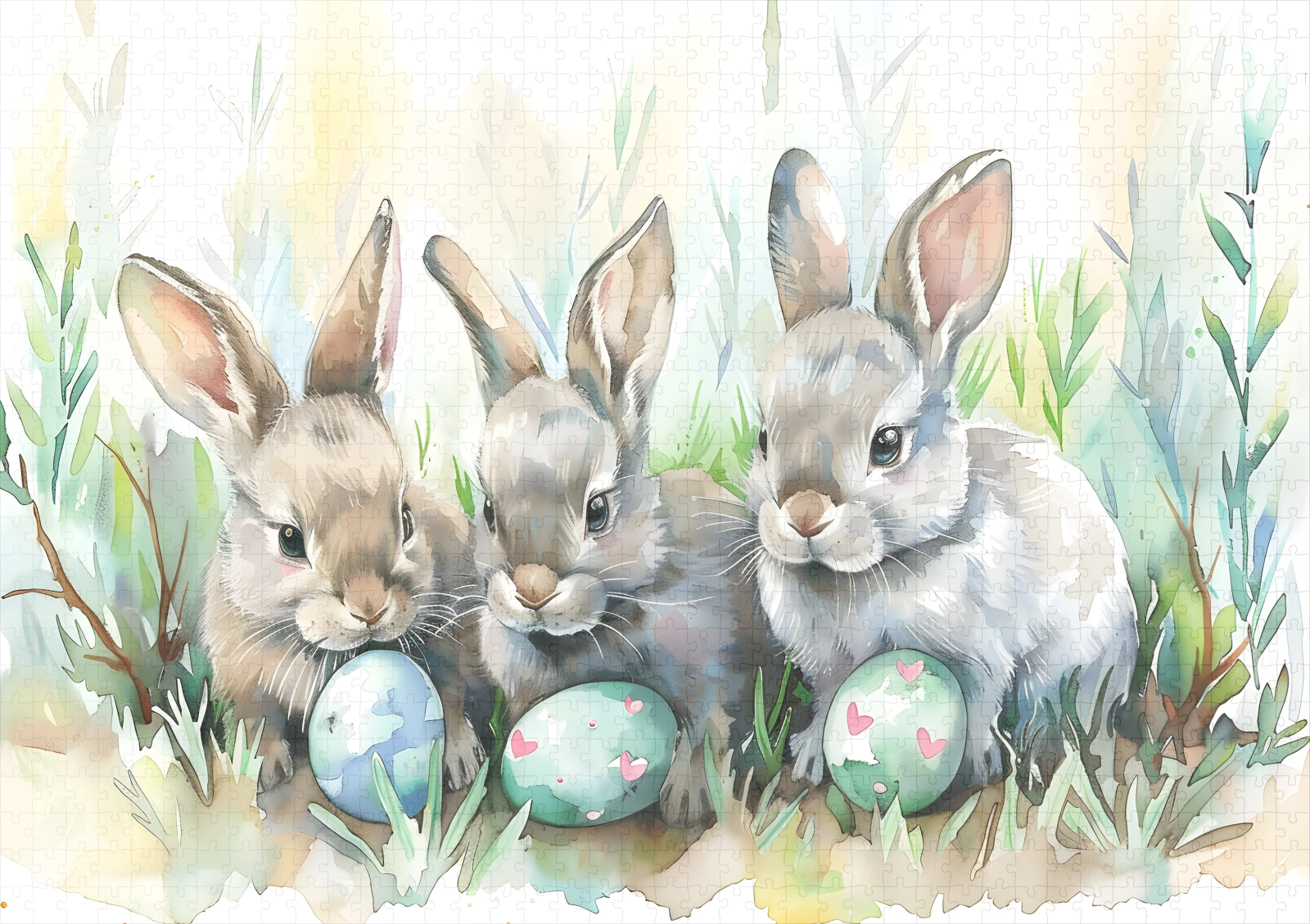 raxxa Premium-Puzzle: Die Eierwächter - Imagen 2