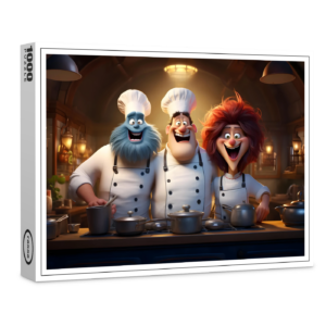 raxxa Premium-Puzzle: Whimsical Küchenmeister