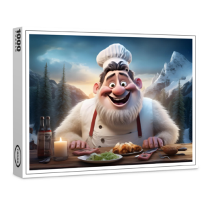 raxxa Premium-Puzzle: Chef Koch