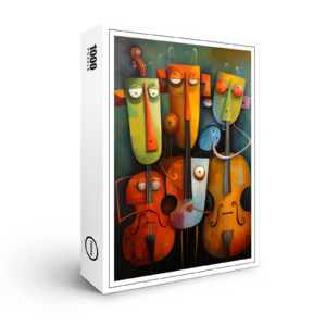 raxxa Premium-Puzzle: Whimsical Band 2