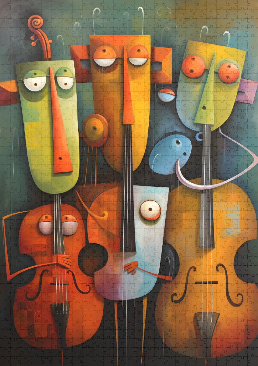 raxxa Premium-Puzzle: Whimsical Band 2 – Bild 2