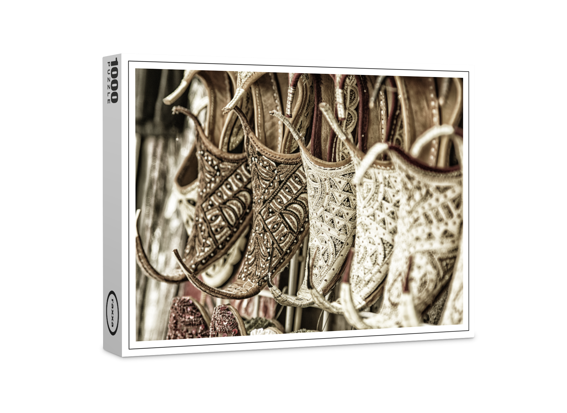 raxxa Premium-Puzzle: Arabische Schuhe